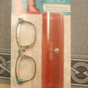 Pioneer Woman Vintage Floral Blue Light Screen Protection Glasses